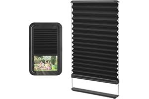 Dasunwat Compatible with Lippert RV Door Window 12'' x 21'', Thin Shade Ready for RV Door Window Blinds, Protect RV Camper Interior Privacy Block The Sun & Heat Radiating