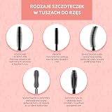 EVELINE COSMETICS Volumix Fiberlast Mascara 10 ml Rose Gold Brush view 6