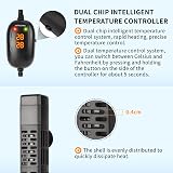HiTauing 50W 100W 300W 500W Submersible Aquarium Heater with Auto Power-Off view 4