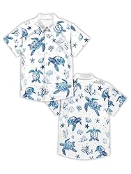 Hawaiian Shirts for Men Summer Beach Casual Short