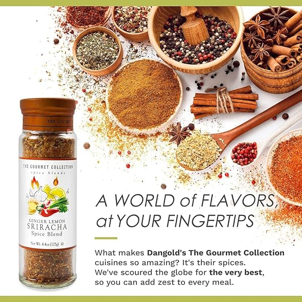 THE GOURMET COLLECTION GINGER LEMON SRIRACHA SPICE BLEND