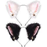 Happylifehere Pince A Cheveux Avec Oreilles De Chat Noir Avec Cloche Amazon Ca Beaute