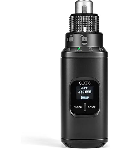 Shure SLXD4 Single Channel Receiver - for use with SLX-D Digital