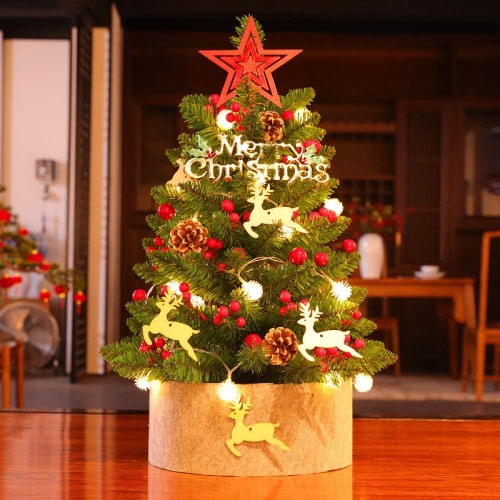 Topashe Artificial Christmas Tree,Christmas decorations, mini Christmas