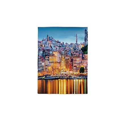 Amazon Com C Coaballa European Durable Tablecloth Medieval Town
