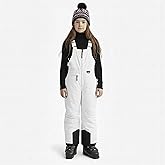 Arctic Quest Boys Girls Unisex Classic Ski & Snow Bib Overall Winter Snowsuit Water-Resistant Windproof Outdoor Rain Bib