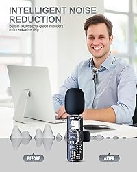 PQRQP 3 in 1 Professional Wireless Lavalier