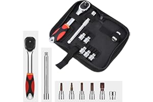 BORDAN Removal Tool Kit for Jeep Wrangler, Socket Wrench Kit Hardtop Door Removal Torx Tool Sets for 1997-2022 Wrangler TJ JK JL CJ JKU Rubicon Sahara Sports