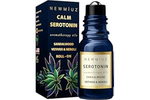 Calm Roll on Essential Oil Stress Relief Sandalwood Vetiver Destress Relaxation Calming Roller Aromatherapy Stick Self Care P