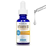 MaxX Labs Vitamin D3 K2 Liquid Drops - Liquid
