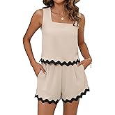 Blooming Jelly Womens Two Piece Sets Vacation Outfits Cruise Beach Summer Resort Wear Shorts Matching Sets 2025