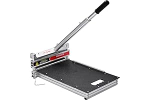 MAIHUITE 17mm Thick Upgrade Stability Heavy Laminate Floor Cutter,13" Professional Vinyl Flooring Cutter with 15°/30°/45°Adju