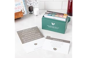 PASSIONATE PENNY PINCHER PPP Meal Planner with 72 Recipe Cards (Whole Foods Menu) - Weekly Menu Planner | Sturdy Recipe Box | 12 Reusable Grocery Shopping Lists | 5 Blank Recipe Cards | Recipe Card Protector | Recipe Ideas