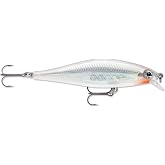 Rapala SDRS09 Shadow Rap Shad Lure (3.5-Inch, 0.3oz, Ghost)