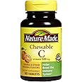 Nature Made Vitamin C 500 mg Chewable Tablets, Orange 60 ea (Pack of 4)