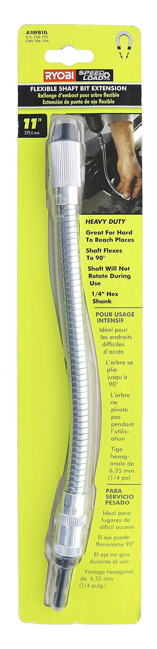 Ryobi A10FB1G 11 in. Flexible Shaft Bit Holder by Ryobi