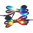 LIHAI Led Light Up Shoelaces with Multicolor Flashing Shoe laces for Night Party