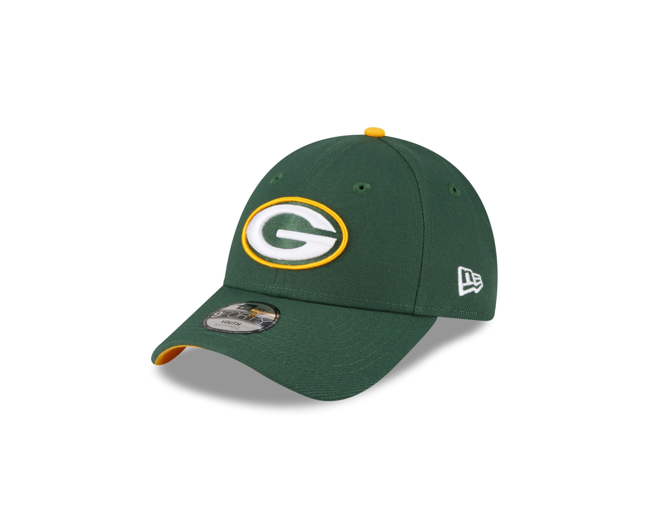 New Era Green Bay Packers NFL The League Green 9Forty Adjustable Cap for Kids