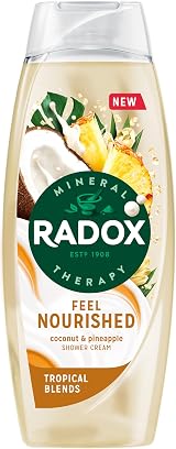 Radox Mineral Therapy Feel Nourished Shower Cream 6x450ml Tropical Coconut view 2