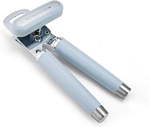 KitchenAid KO199OHMYA Gourmet Multifuction Can Opener, One Size, Matte Misty Blue