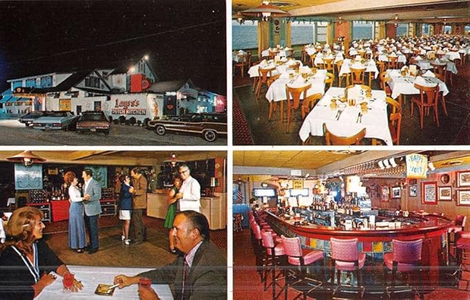 Villas New Jersey Layre Dutch Kitchen Multiview Vintage Postcard