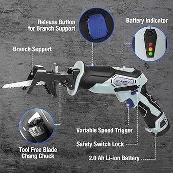 HANZGHOU GREATSTAR INDUSTRIAL CO.LTD W125045A Reciprocating Saws product image 5