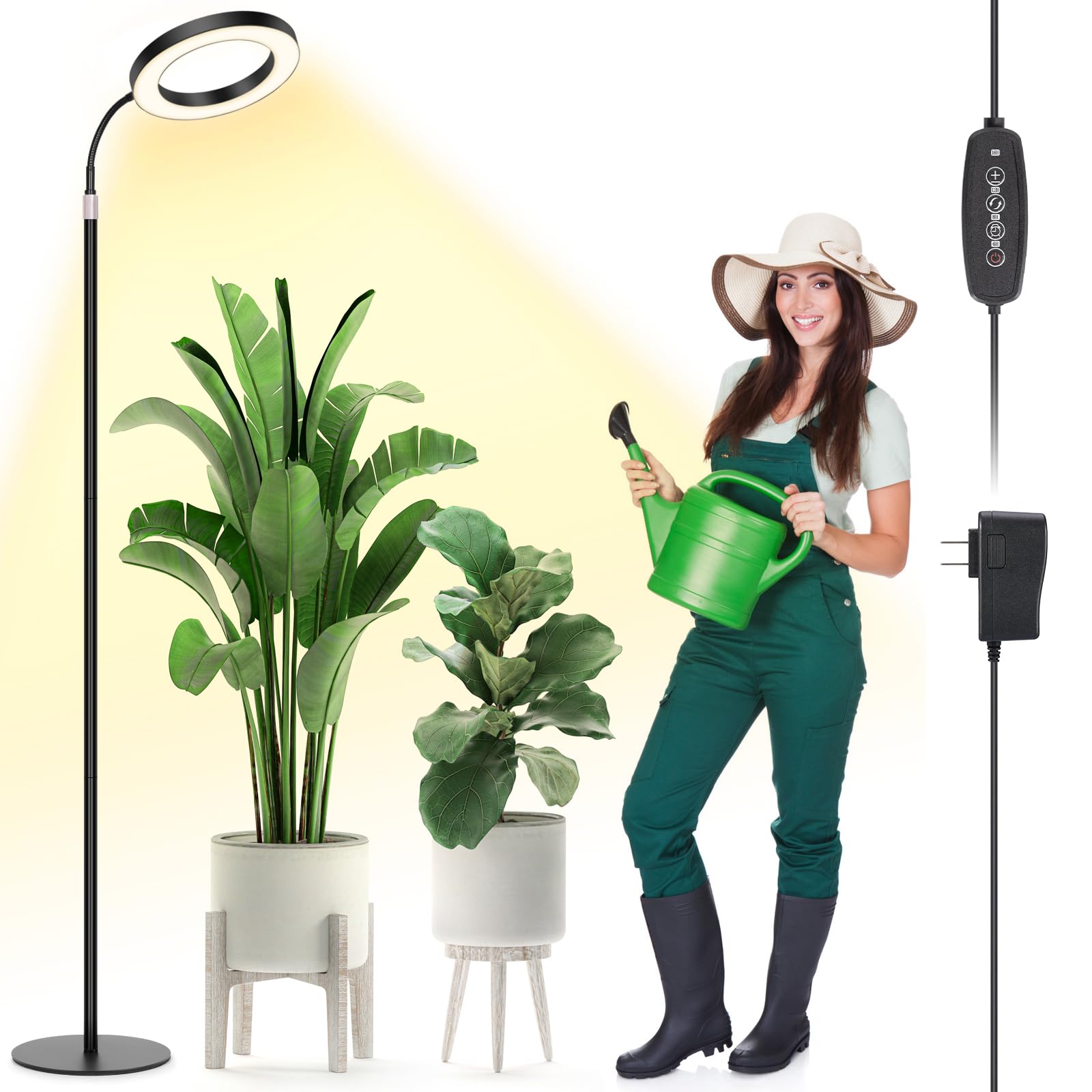 Sleek modern grow light