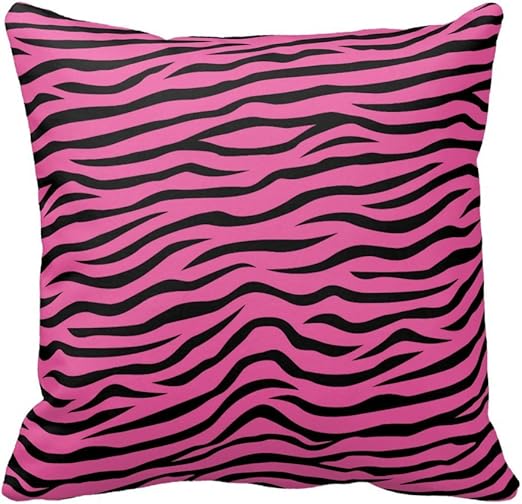Amazon Com Tshirts Online Hot Pink Zebra Stripe Print Throw