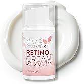 Eva Naturals Anti-Aging Retinol Cream For Face - Anti-wrinkle Retinol-Complex Moisturizer Day & Night Cream w/Hyaluronic Acid & Vitamin E For Women & Men - Reduce Fine Lines & Dark Spots - 1.7 Fl Oz