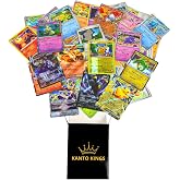 Kanto Kings - King&rsquo;s Choice Ultimate Pokemon Card Pack - 8 Guaranteed Ultra Rare Cards + Bonus Stickers + Custom Deck Box (108 Cards)