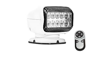 Golight 20004GT Radioray LED Searchlight with Wireless Handheld Remote-White