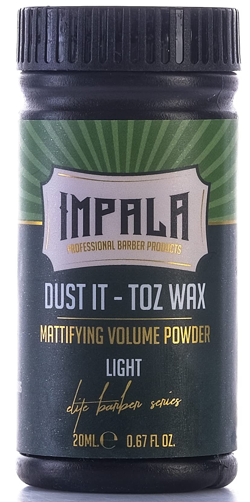 impala Hair Styling Texturising Powder - Instant Volume, Thickening and Style for All Hair Types, with Strong Matte Finish - Light Hold 20gr