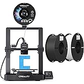Creality Ender 3 V3 SE 3D Printer Bundle 2kg Black & White PLA 1.75mm