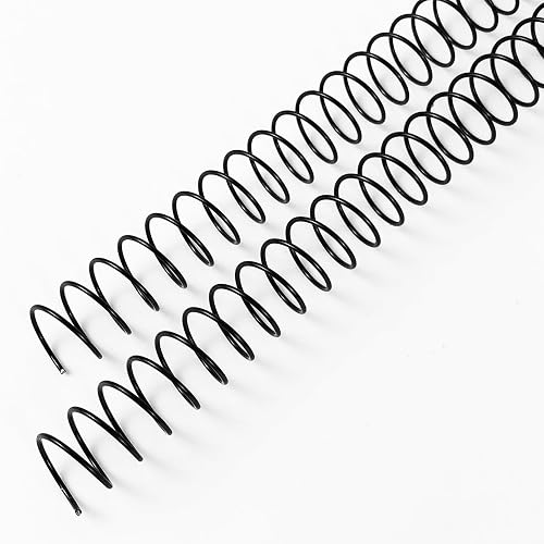 Loop Coil Thread Binditek 30 Pack Metal Spiral Binding Coils, 12mm (1/2