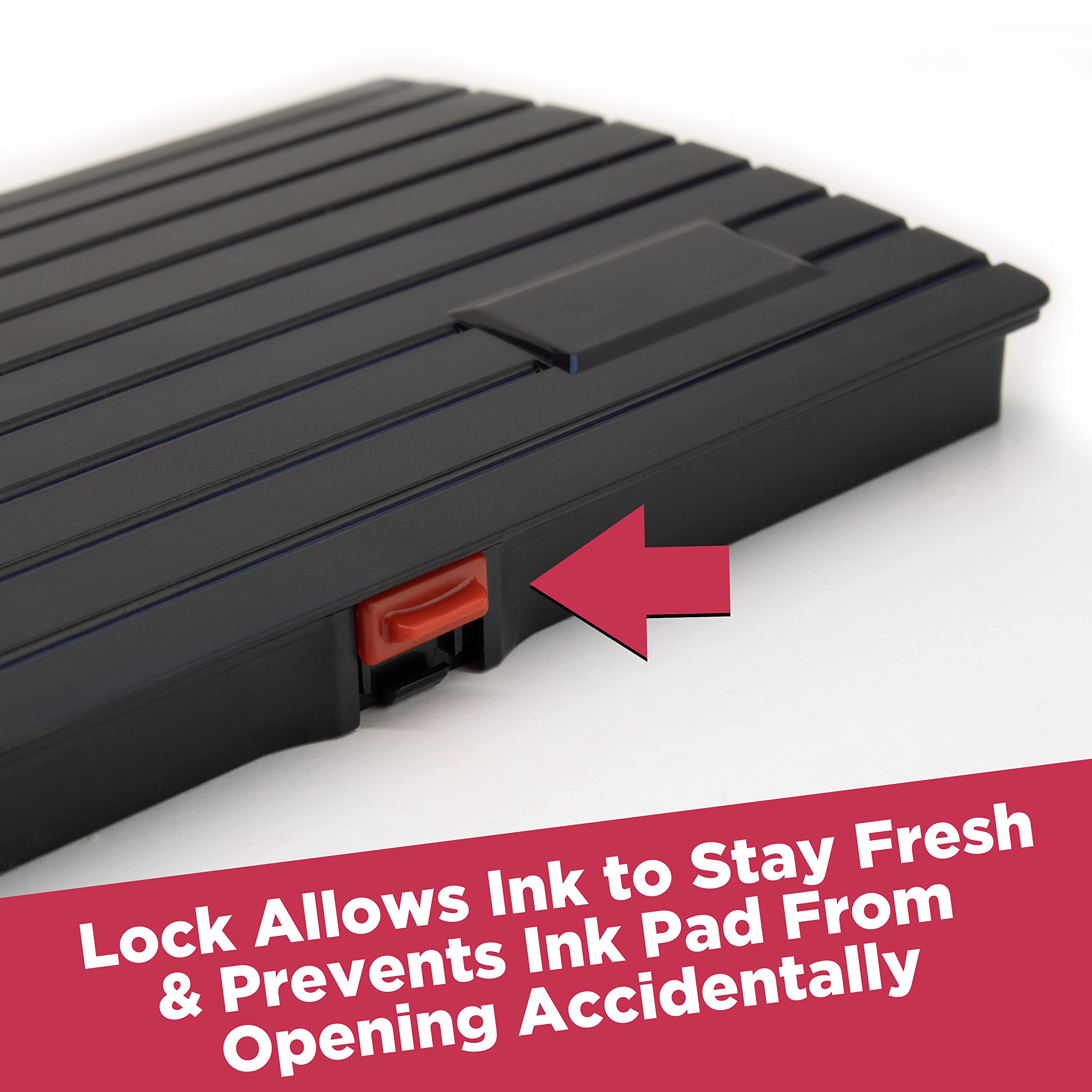 Large Premium Black Ink Stamp Pad - 5