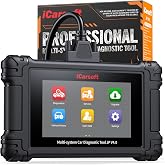 iCarsoft JP V4.0 Bidirectional Diagnostic Tool for Japanese/Korean Cars (Honda/Toyota/Nissan/Kia etc), All System 49Services + Active Test OBD2 Scanner, Battery Registration, CAB-FD,Free Update