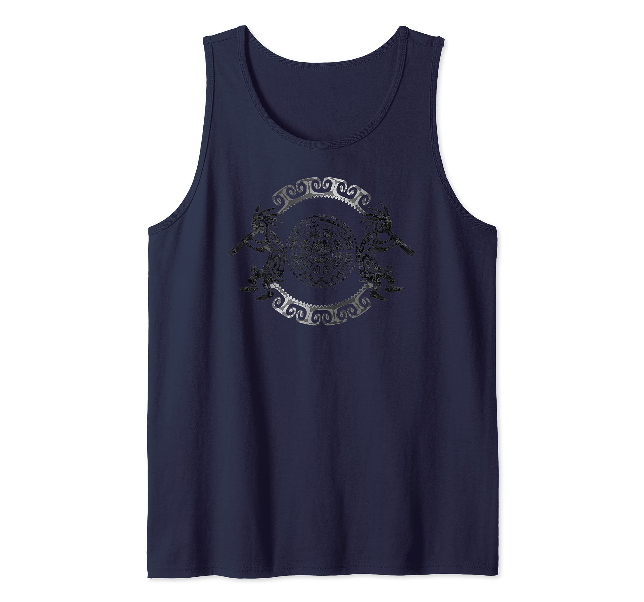 Kokopelli Duo - Mask - Circle 1 - Fan Fun Tank Top