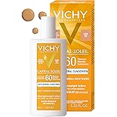 Vichy Capital Soleil Tinted Mineral Sunscreen for Face SPF 60, Titanium Dioxide Face Sunscreen, Travel Size Sunscreen, Water Resistant, Light weight Sun Protection Creams, Gels, & Lotions