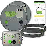 Mopeka Pro Check Bundle - 2 Pro Check Sensors, 1 LED Display, 2 Tank Halos - Wireless Propane Gauge for your Dual RV Tanks - Monitor Propane Levels Inside your RV on the LED Display or App