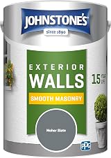 Johnstone’s Exterior Smooth Masonry Paint Moher Slate 5 L 60m²