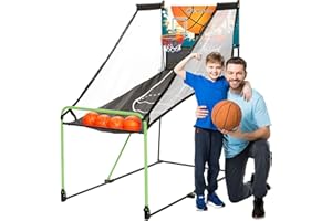 NET PLAYZ Arcade Basketball Gifts - Kids Basketball Games Arcade for Boys Girls, Child & Grandchild, Age 3 4 5 6 7 8 9 10 Years Old, Birthday Christmas Party