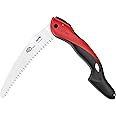 FELCO 603 Folding Pruning Saw – Curved Pull-Stroke Saw for Tree Trimming & Elevated Cut | Tree Branch Cutter | Folding Handsaw with Chrome-Plated 8" Blade, Non-Slip Handle, Blade Lock, Swiss Precision