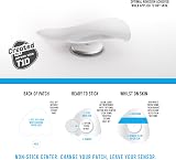 NOT JUST A PATCH Clear Sensor Covers Freestyle Libre 2 20 Pack 14+ days view 5