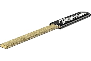 Kutzall Original 6" Flat Hand Rasp - Fine, Wood Rasp/File Used for Woodworking & Shaping, W/Ergonomic Soft Grip Handle, Abrasive Tungsten Carbide Coating - 11" (279.4mm) Overall Length - FT6170