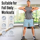 FitBeast Pull Up Bands Set 2 Levels Yellow Red 5-15 & 15-35 LBS view 5
