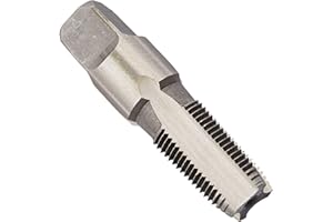 Drill America DWTPT3/8 DWTPT Series Qualtech Carbon Steel Pipe Tap, 3/8"-18 NPT