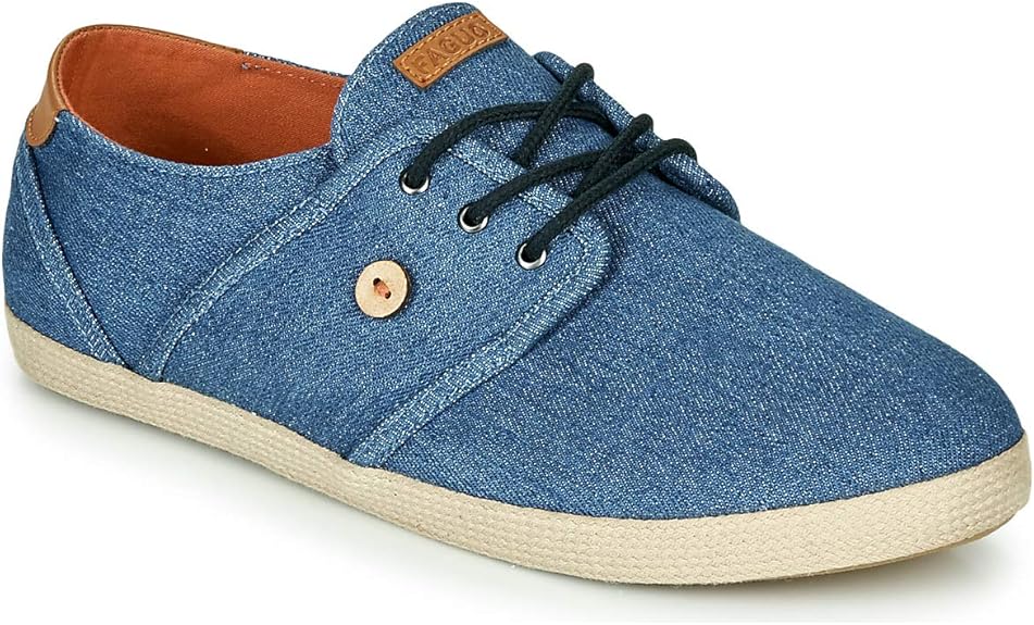 Faguo Cypress Sneakers Hommes Blue/Brown Low Amazon.co.uk