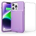 Ekrist Battery Case for iPhone 13/13Pro/14 (6.1 Inch),Real 7500mAh Battery Charging Case Portable Rechargeable Protective Extended Battery Charger Case for iPhone 13/13pro/14,Purple