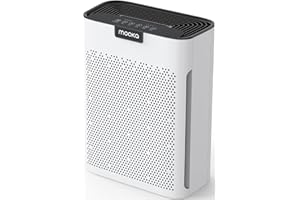 Air Purifiers for Home Large Room 2000 Ft² with Washable Filters, MOOKA H13 HEPA Filter Pet Air Purifier for Bedroom with Fragrance, Air Cleaner for Smoke Dust Pollen Pets Hair Odor, KJ190L White