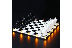 LIGHTAILING Light Set for Wizard's Chess Building Blocks Model - Led Light kit Compatible with Lego 76392 - Not Include The Model